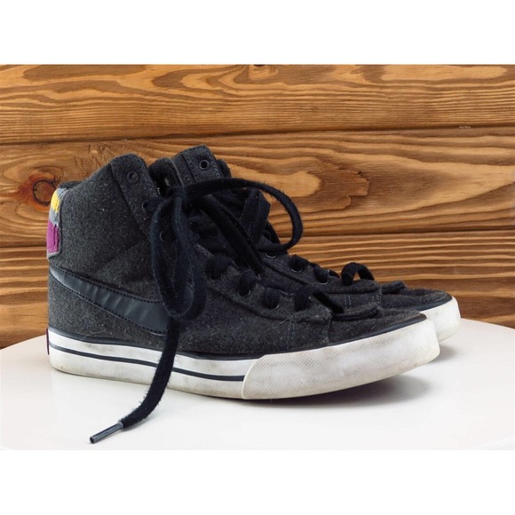 Nike Size 5.5 Women Sneaker Black Fabric‎ M - Picture 4 of 10